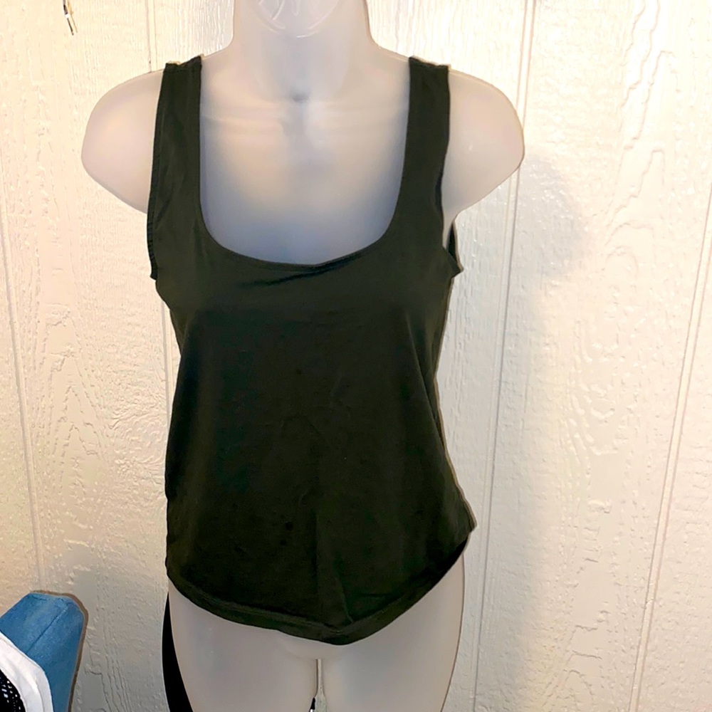 Tank top hunter green